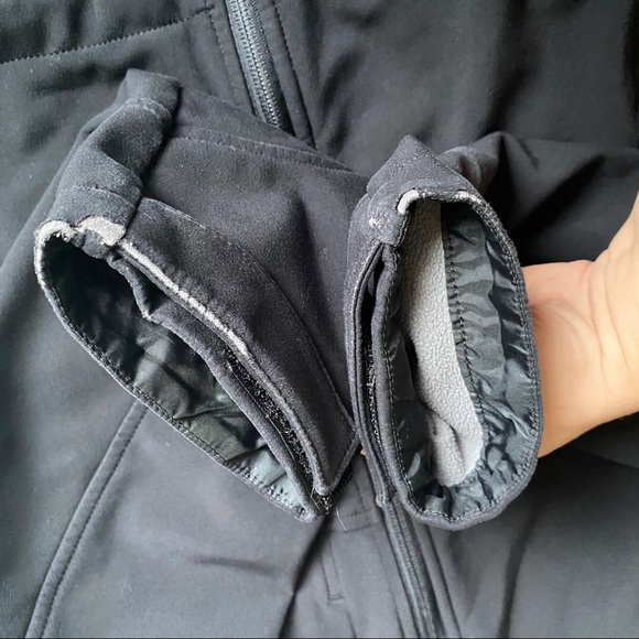 North face black soft shell Recco Apex Jacket - Picture 9 of 10